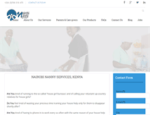 Tablet Screenshot of nairobinanny.com